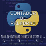 Contador Palabras: Lógica de Programación #5